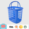 high quality plastic clothes washing basket whit handle